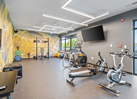 Fully-Equipped Fitness Center
