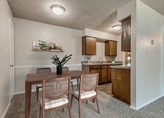 Separate Dining Area with Overhead lighting