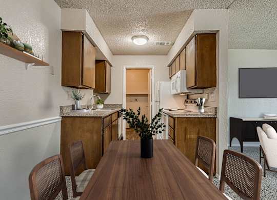 Separate Dining Area with Overhead lighting