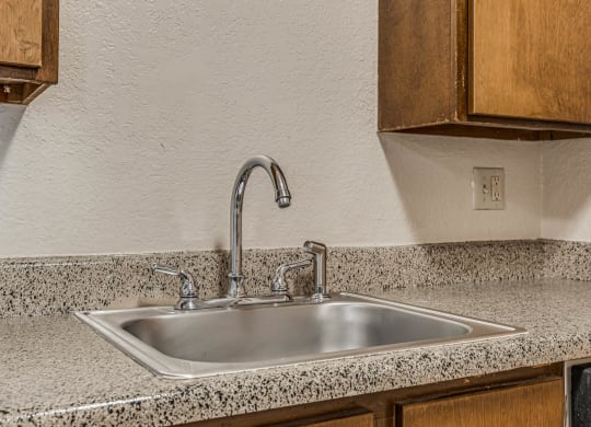 Kitchen Sink with Granite Countertops