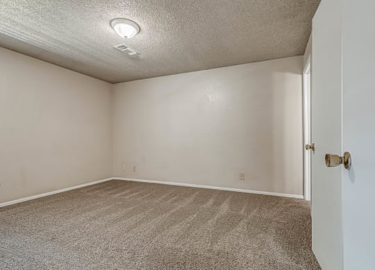 Bedroom with Plush Carpeting