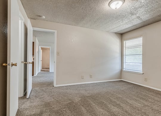 Bedroom with Plush Carpeting