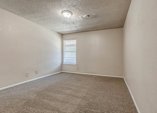 Bedroom with Plush Carpeting