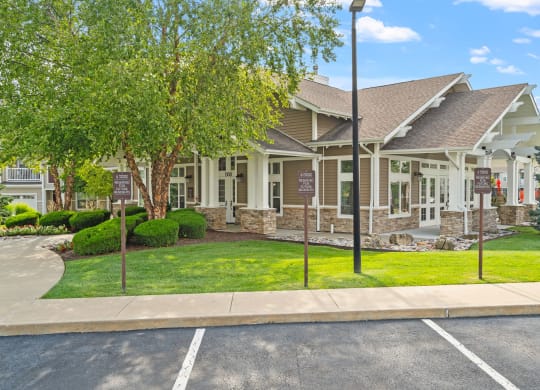 Clubhouse Entrance