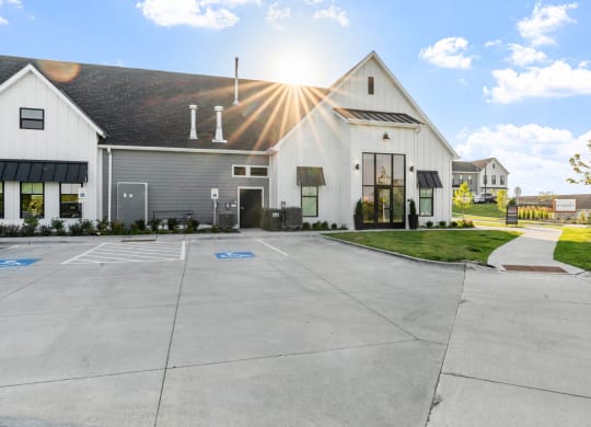 Clubhouse Entrance
