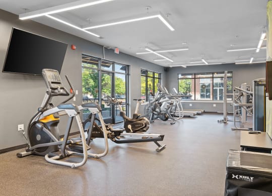 Fully-Equipped Fitness Center