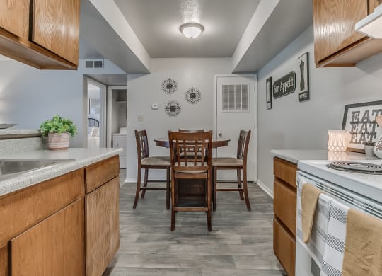 Kitchen & Separate Dining Area