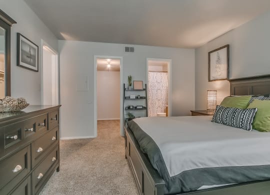 Bedroom With Attached Bathroom & Walk-In Closet