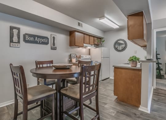Kitchen & Separate Dining Area