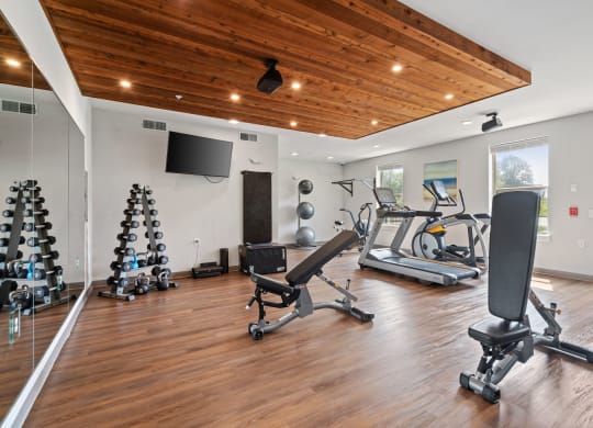 Fully-Equipped Fitness Center