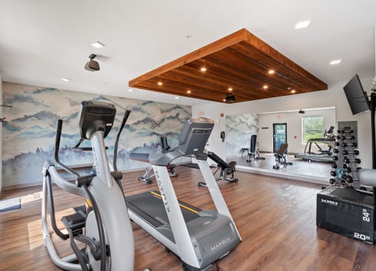 Fully-Equipped Fitness Center