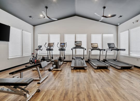 Fitness Center with Cardio Equipment