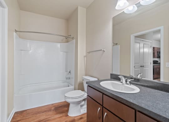Bathroom with Modern Finishes
