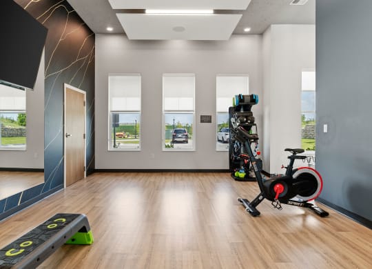 Studio Room with Cycling Equipment