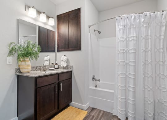 Bathroom with Modern Finishes