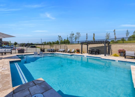 Outdoor Pool with Sundeck