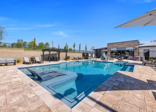 Outdoor Pool with Sundeck