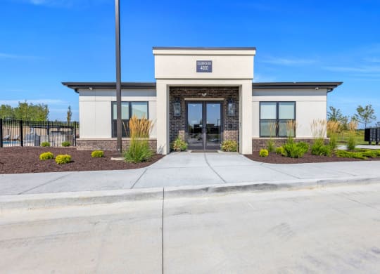 Clubhouse Entrance