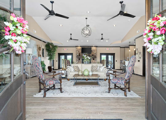 Clubhouse Entrance
