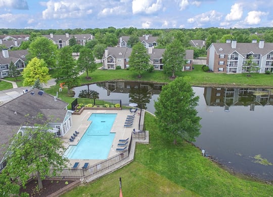Aerial Picture of Pelican Cove Apartments