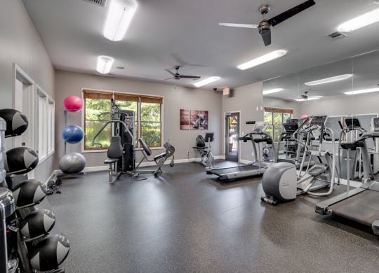 the gym at the apartments apartments ne