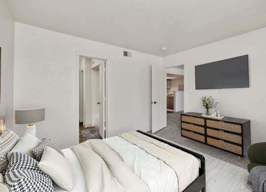 Bedroom with Bathroom Access