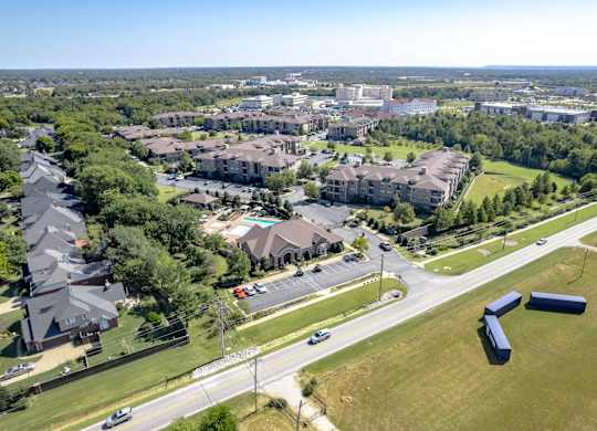 Aerial View of Atria