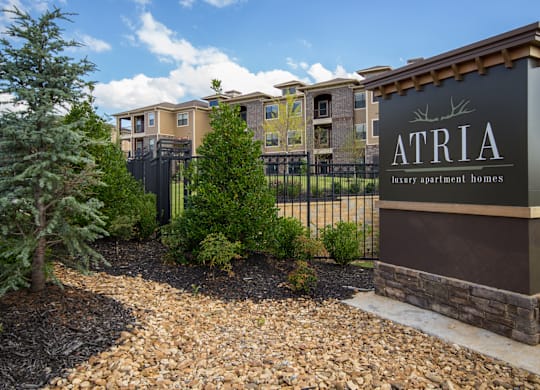Atria Monument Sign