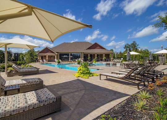 Resort-Style Pool With Sundeck