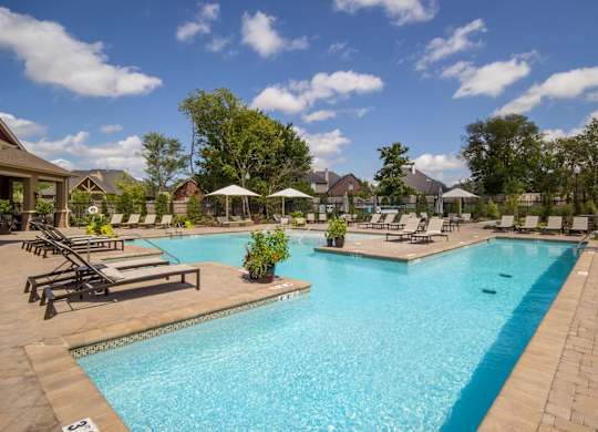 Resort-Style Pool With Sundeck