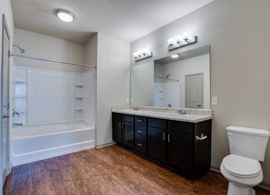 Bathroom with Dual Vanity