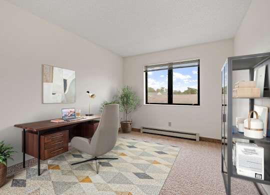 Office Space with Abundant Natural Lighting