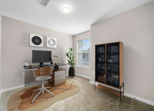 Office Space with Carpet