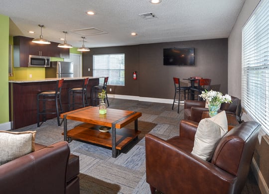 Clubhouse Kitchen and Dining Area