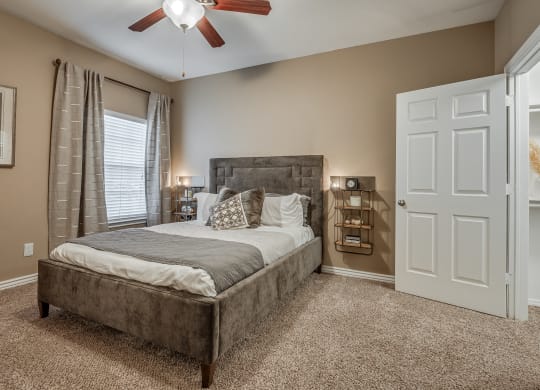 Bedroom with Plush Carpeting