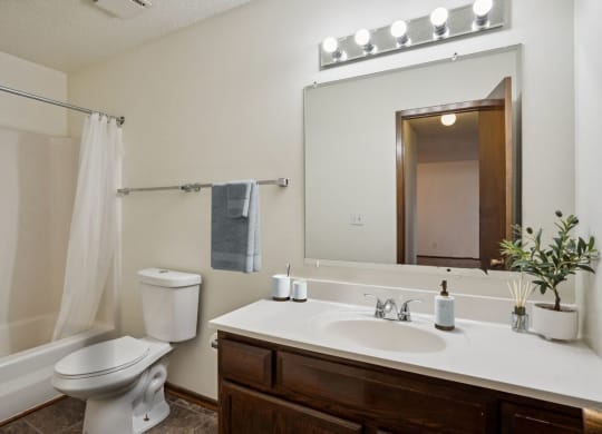 Bathroom with Modern Finishes