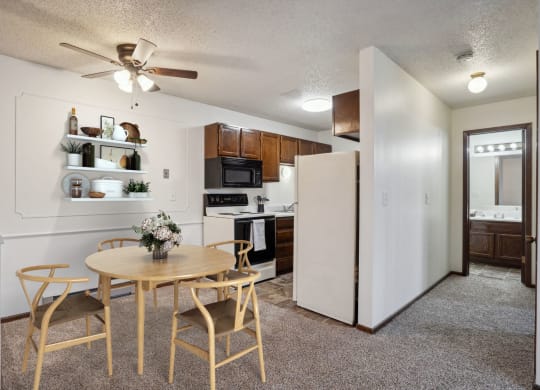 Separate Dining Area with Overhead lighting