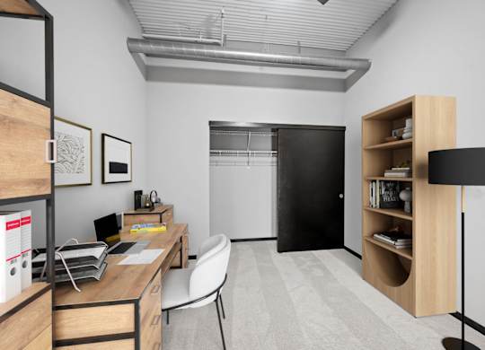 Office Space with Carpet