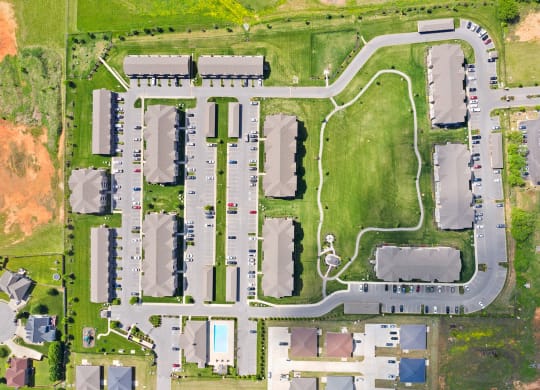 Aerial View of Community