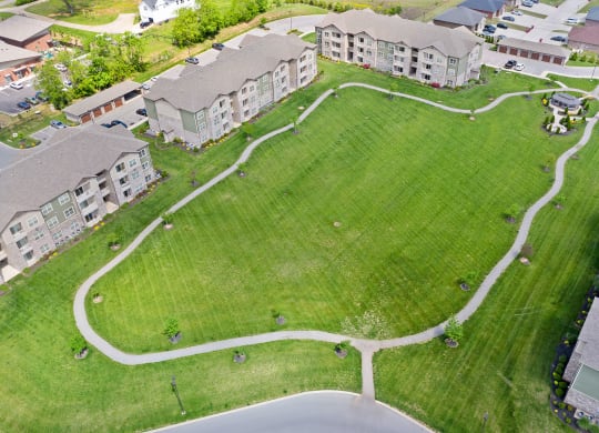 Aerial View of Trails