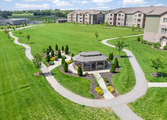 Aerial View of Trails