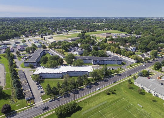 Ariel View of the Summit Square Community