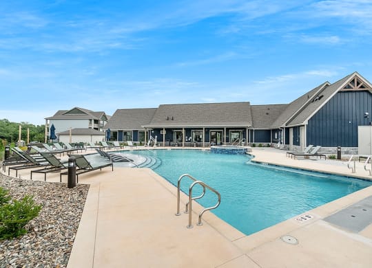 Expansive Pool Sundeck