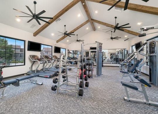 Fully-Equipped Fitness Center