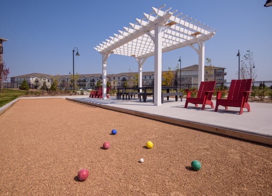Outdoor Bocce Ball