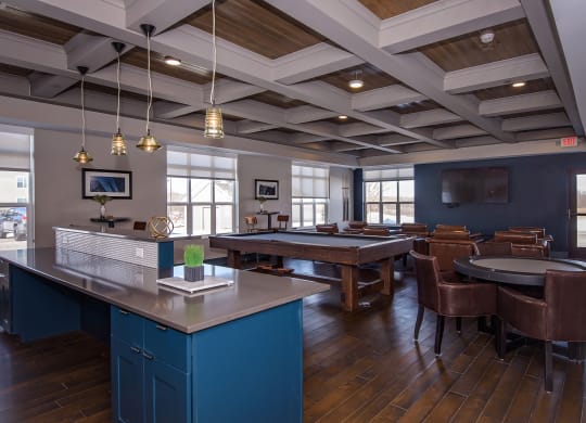 Rec Room With Kitchen