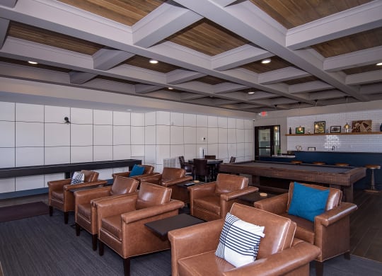 Theater Seating at the Private Game Room