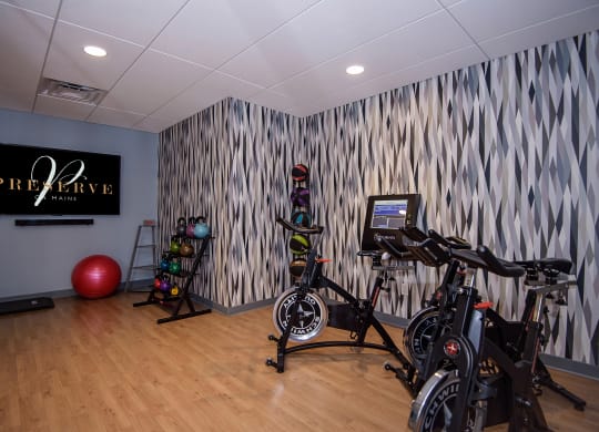 Wellbeats Fitness Studio with Stationary Bikes