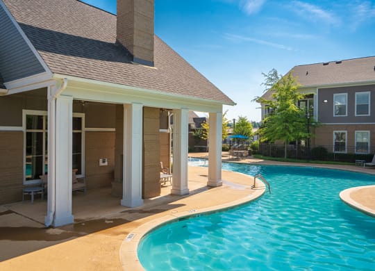 Large Outdoor Swimming Pool
