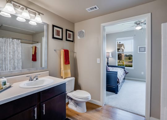 Attached Bathroom to the Bedroom